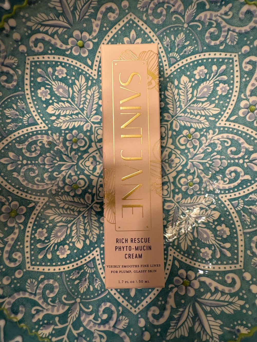 Saint Jane Rich Rescue Phyto-Mucin Cream — Pink